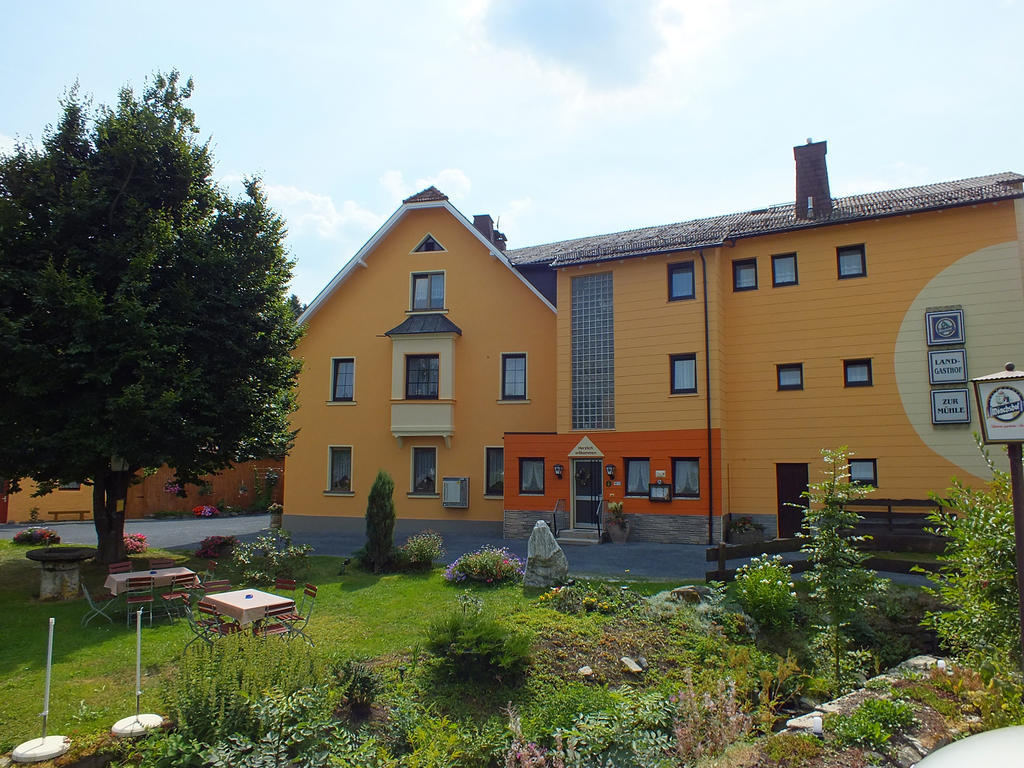 Landgasthof Zur Muehle Naila Exterior foto